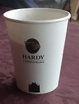Nu even geen Hardy wijn maar Hardy koffie ,☕