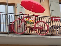 Vrolijke fiets