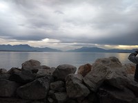 Het Gardameer vanuit Desenzano