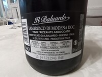 Lambrusco do Modena, ek in fleske foar thús fansels