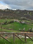 Uitzicht vanuit onze B&B Castel d'aiano