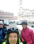 Op het plein in Modena