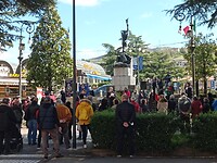 Herdenking in Poretta T