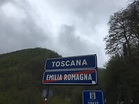 We zijn in Toscana