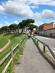 Empoli, lekke band op dit fietspad