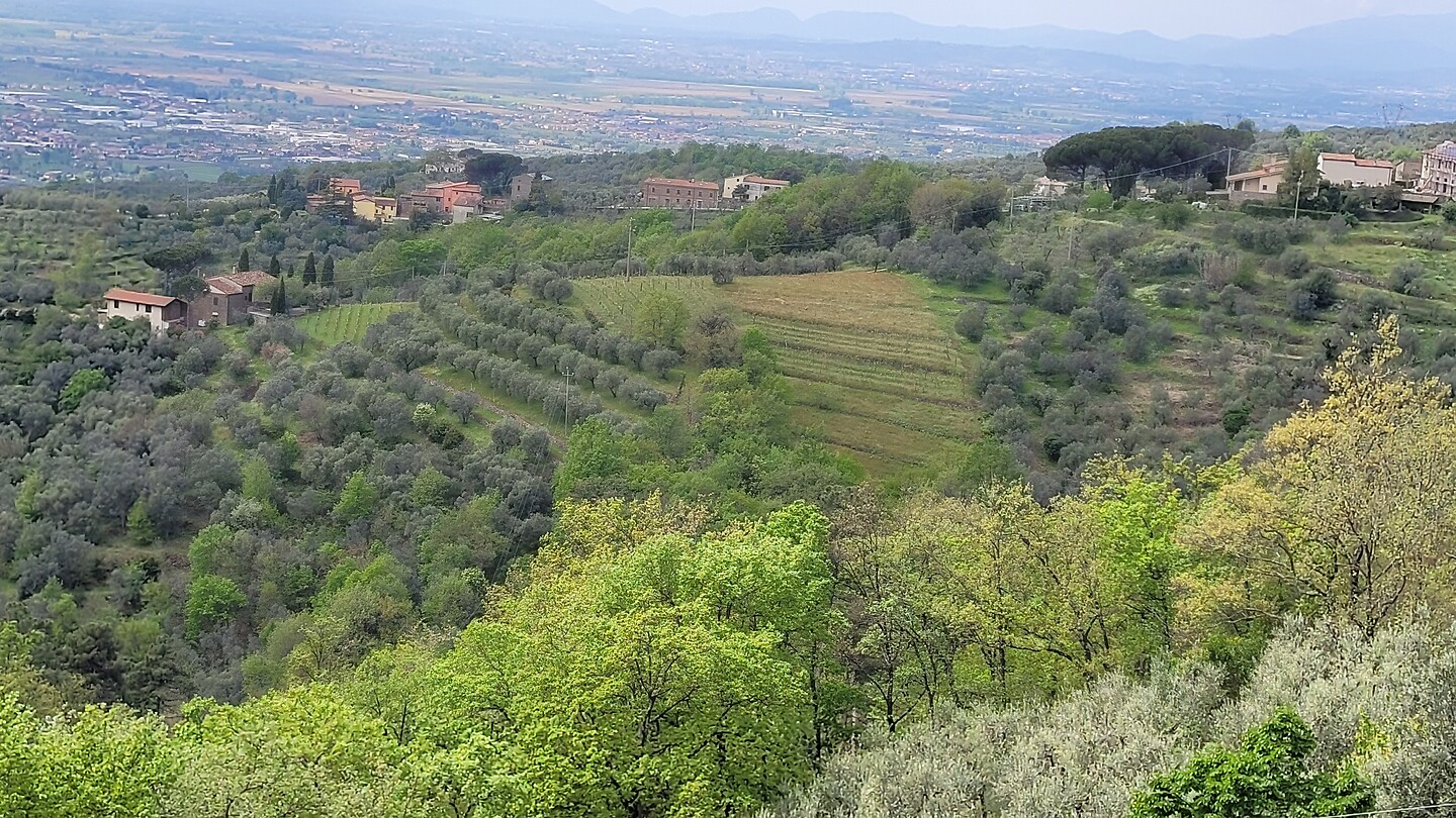 Wat een uitzicht! Toscane