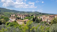 Onderweg naar Cimignano