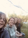 In de tuin van onze overnachting in Betolla