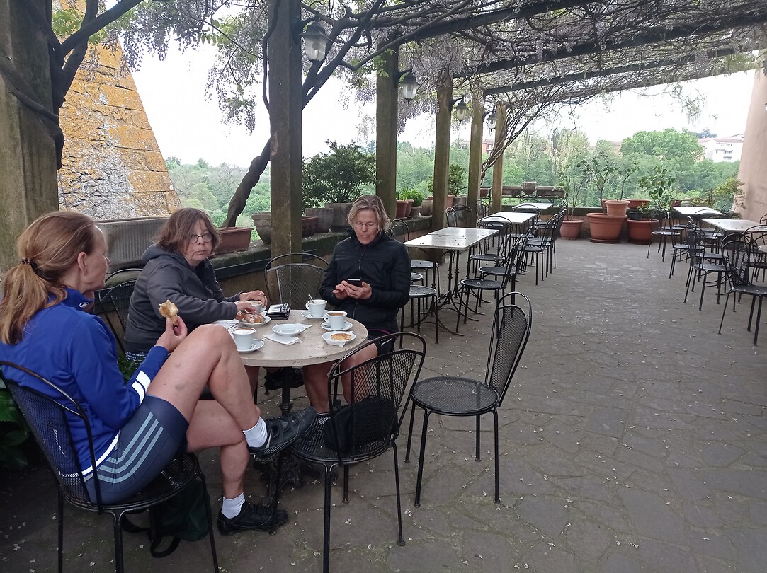 Koffie in Vignanello
