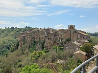 Calcata, dorpje onderweg