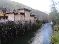Vanaf de brug in Pracchia