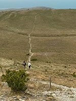 Track op de Mount John