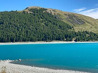 Het blauwe water