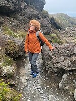 Op weg naar de South Crater