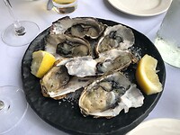 Overheerlijke oesters bij the Duke of Marlborough