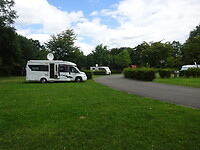 Op de camperplaats in Reken