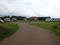 Het tweede deel van de camperplaats