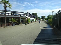 Ingang van de camping