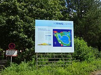 Bord van het stuwmeer