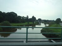 Weer op weg, over de Jümme