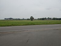 Een vlak landschap