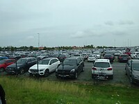 Parkeerterrein bij Norddeich