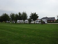 Op de camperplaats in Schweinburg