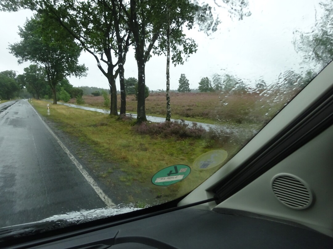 Jammer van het weer!