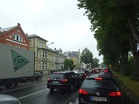 Druk in Lünenburg