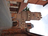 We lopen de oude stad in