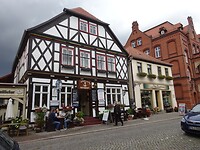 Veel vakwerkhuizen