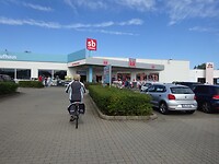 Vanmorgen naar het winkelcentrum voor een paar boodschappen