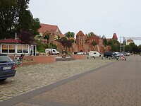 Na het eten op de fiets