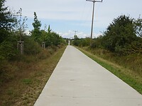 Mooi fietspad maar wel met veel hoogteverschil