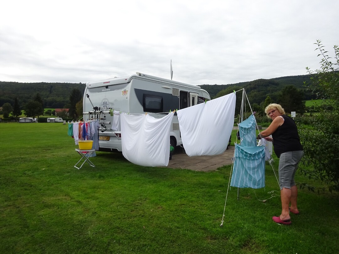 De was hangt