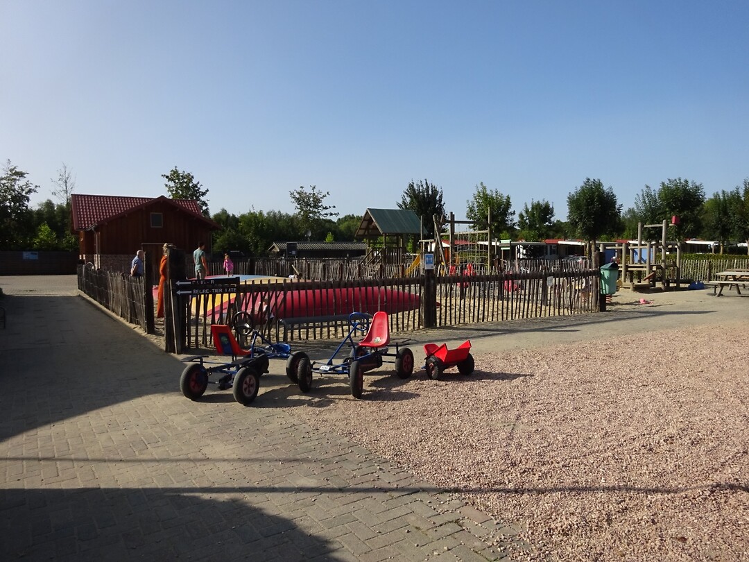 Heel veel speelgelegenheid voor de kinderen