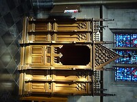 Oude biechtstoel