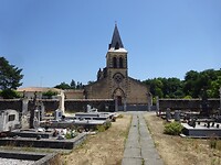 Mooi aanzicht op de kerk