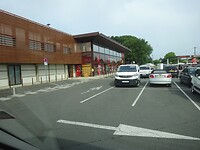 Even op Bep wachten bij de Carrefour