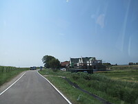 De drie nieuwe huizen