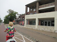 We fietsen weer terug