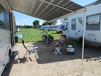 Wij de schaduw opgezocht want het was warm