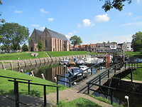 Oude haven en de kerk