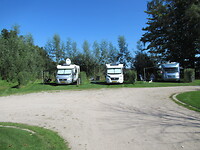 We staan op de camperplaats in Raalte