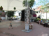 Podium voor muzikanten