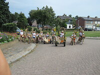 Kinderen klaar voor de optocht