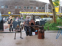 Een smid geeft niet om regen!