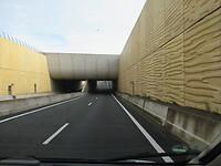 Onder het Aquaduct door
