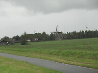 Oude en nieuwe windmolens
