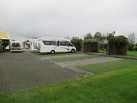 Op de camperplaats in Anjum